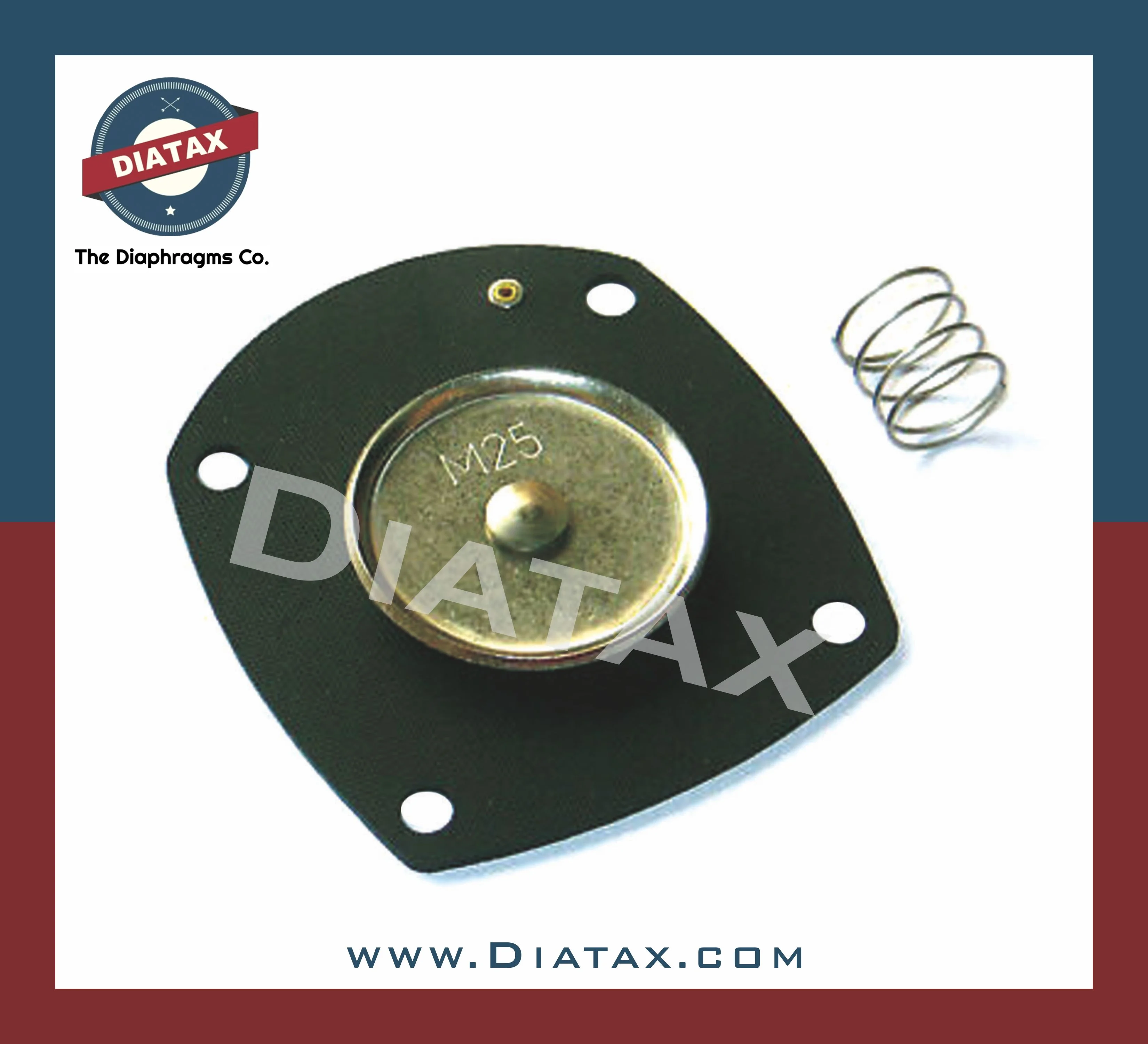 Turbo M25 Dust Collector Pulse Jet Solenoid Valve Diaphragm Repair Kit